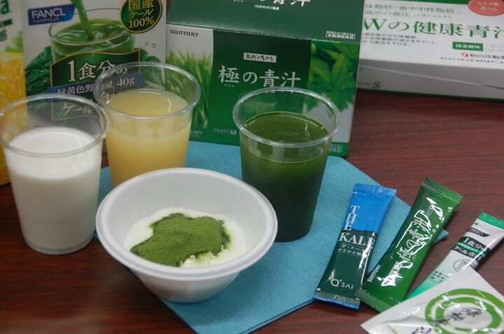 青汁が飲みやすくなるアレンジ方法を比較